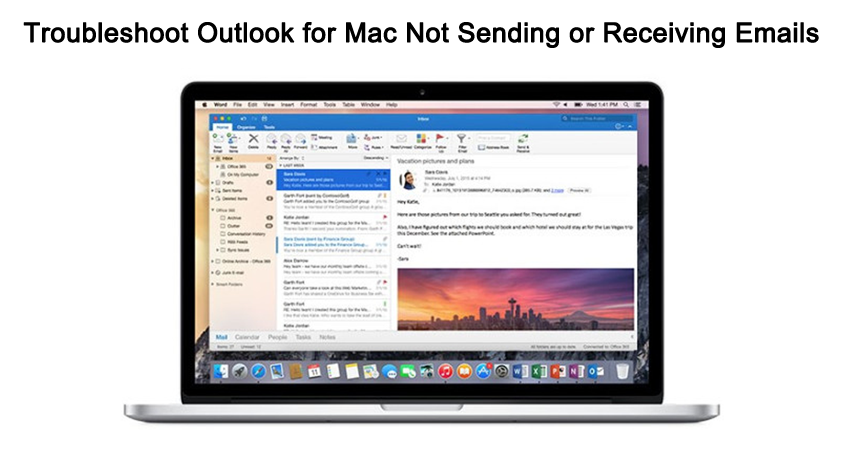 outlook for mac not automatically receiving emails